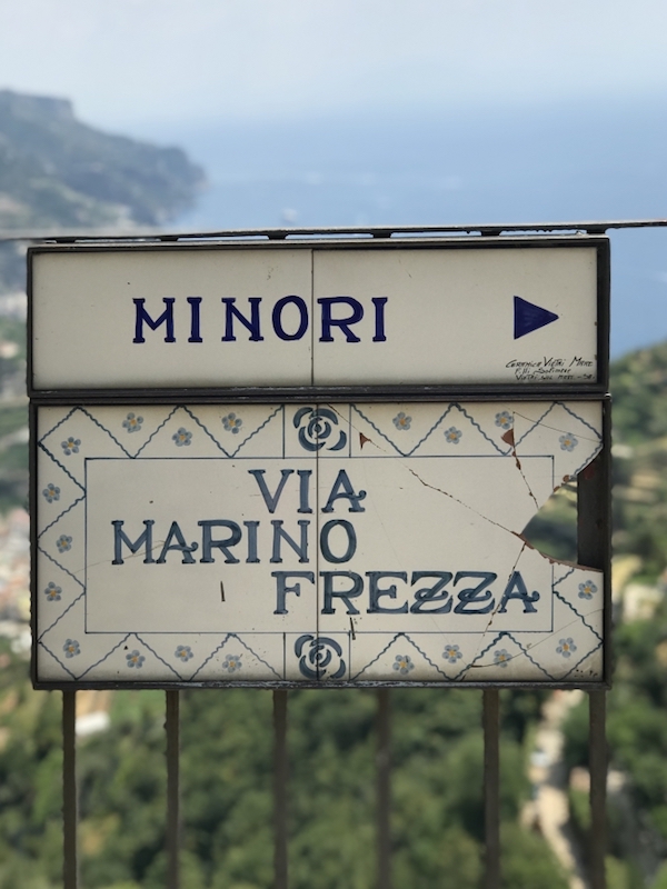 wandeling ravello minori amalfikust