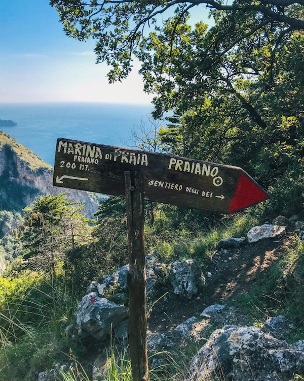 wandeling amalfikust