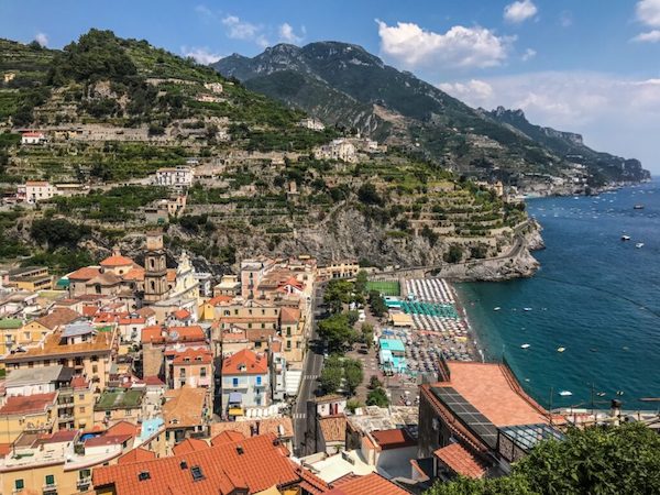 wandeling ravello minori amalfikust
