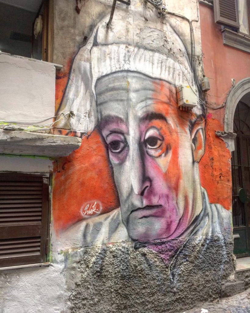 street art totò in napels