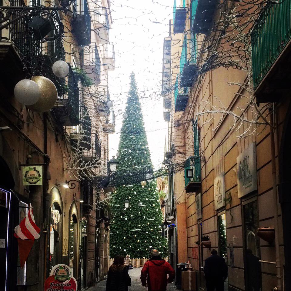 kerst salerno napels naples napoli