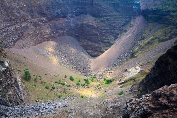 vesuvius, krater, napels vulkaan