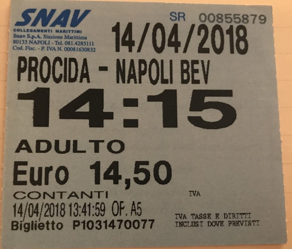 ferry napels capri ischia procida