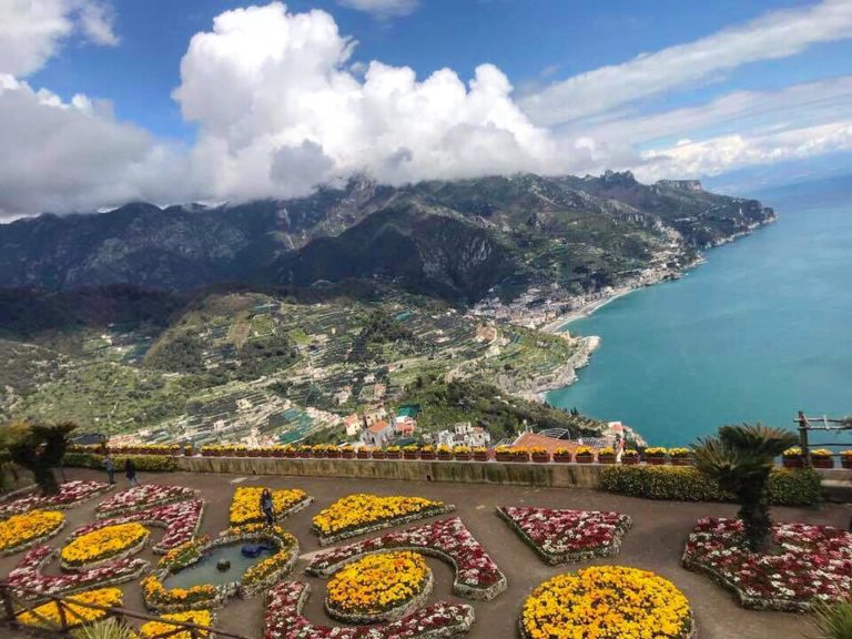 ravello villa rufolo panorama amalfikust salerno