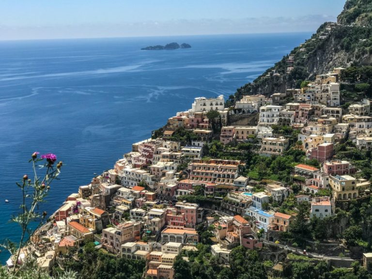 positano salerno amalfikust amalfi coast 