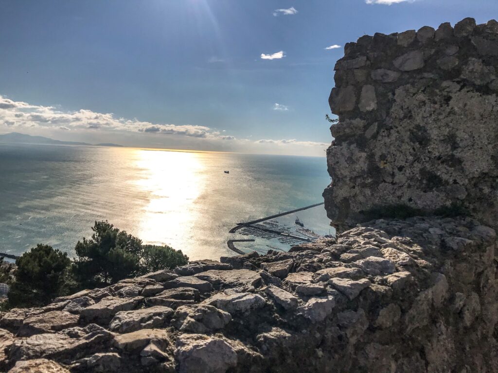 castello arechi salerno kasteel sentiero principe