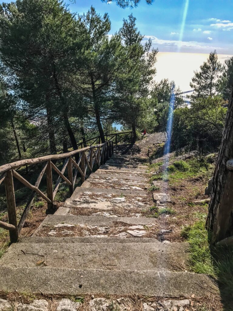 castello arechi salerno kasteel sentiero principe