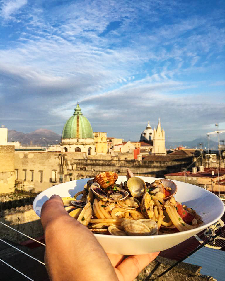 recept spaghetti vongole napels