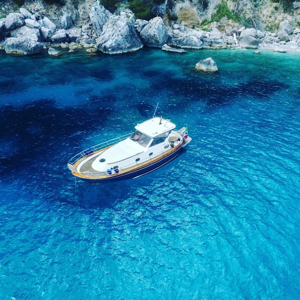 boottocht Capri vespa tour amalfikust