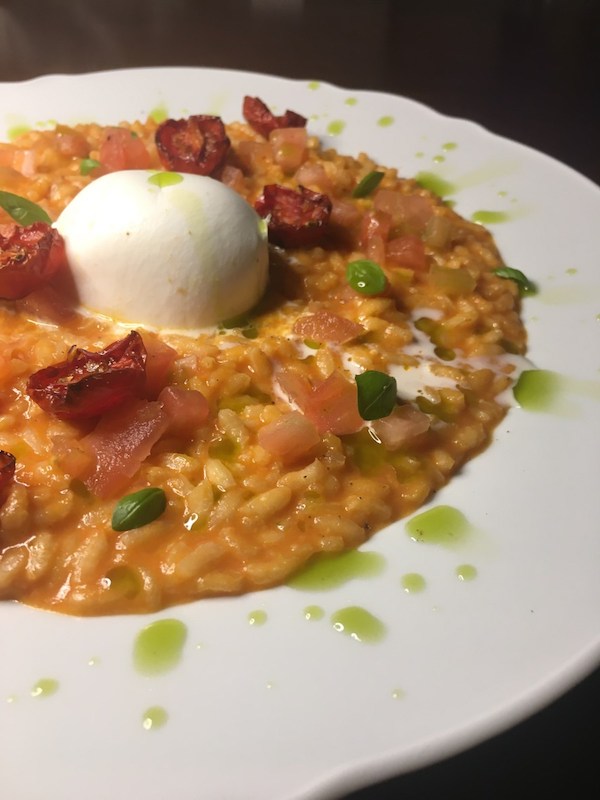 recept risotto caprese