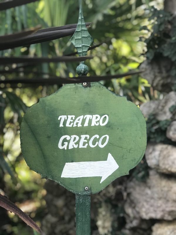 teatro greco ischia la mortella