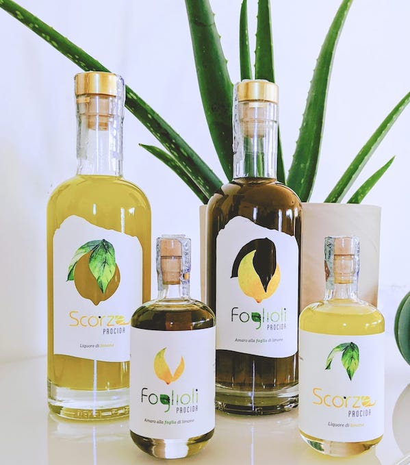 foglioli likeur limoncello procida eiland napels