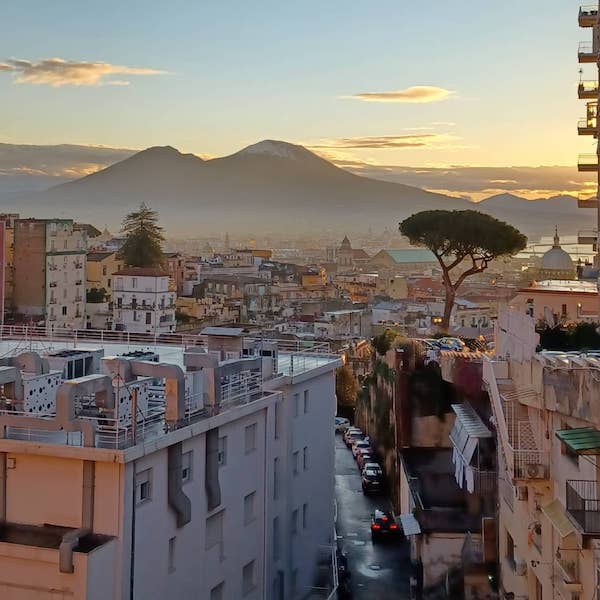 napels, napoli, vesuvius