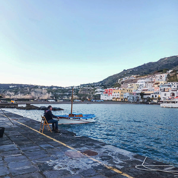 sant'angelo visser vissersdorpje ischia eiland napels