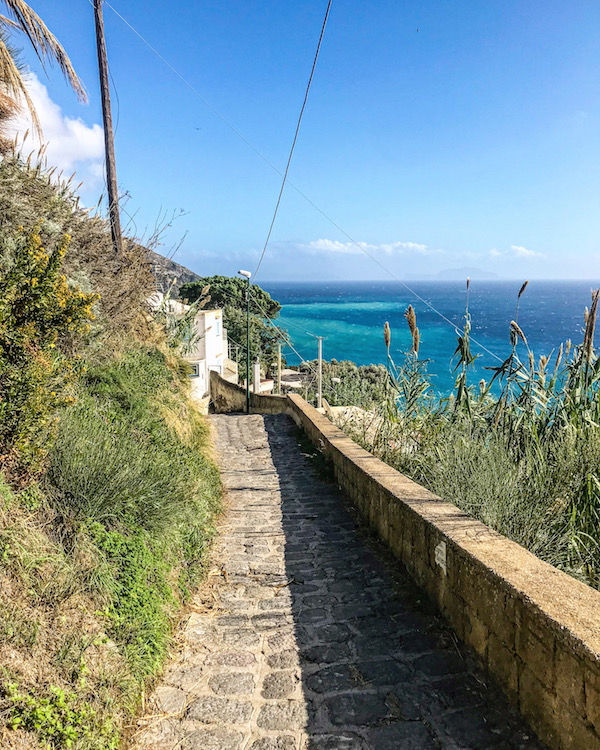 ischia wandeling eiland sant'angelo