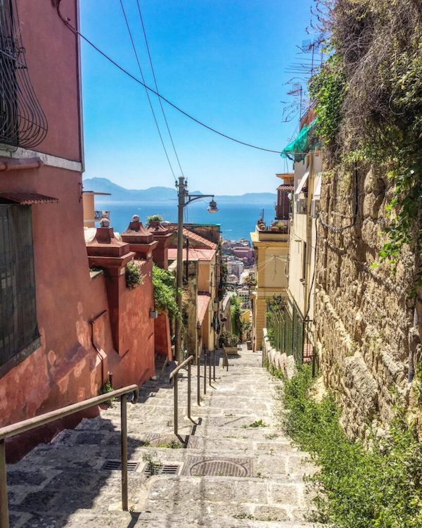 petraio napels trappen vomero