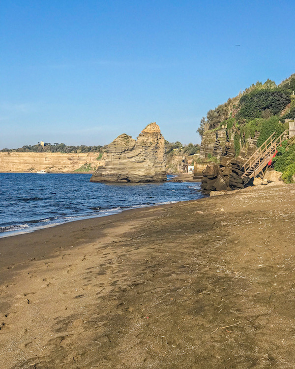 strand procida eiland napels