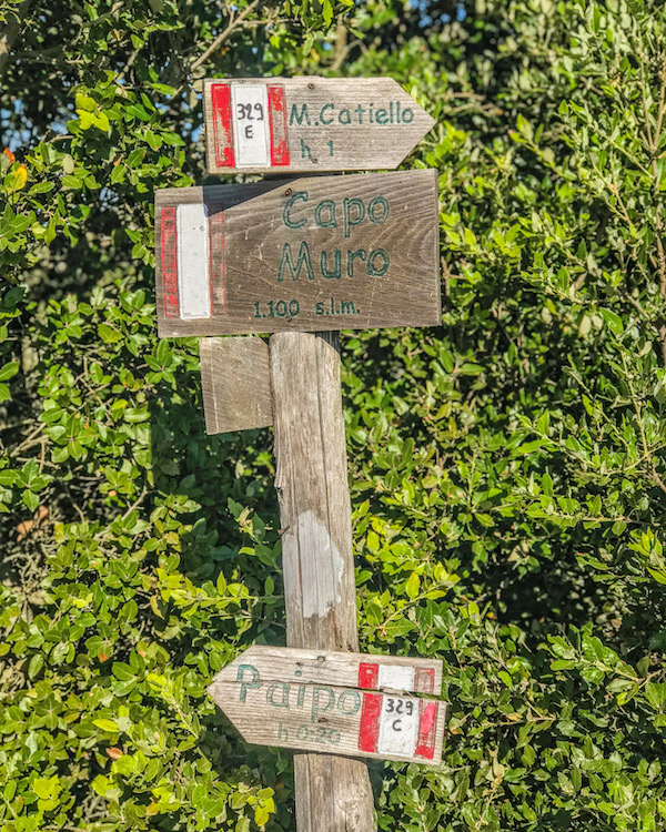 pad van de goden hoog amalfikust wandeling