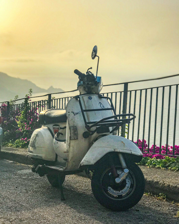 vespa amalfikust 