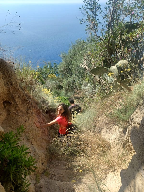 wandelen ischia eiland