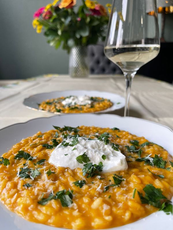 recept risotto zucca pompoen