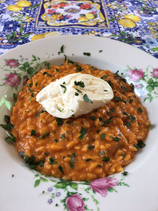 recept risotto pompoen