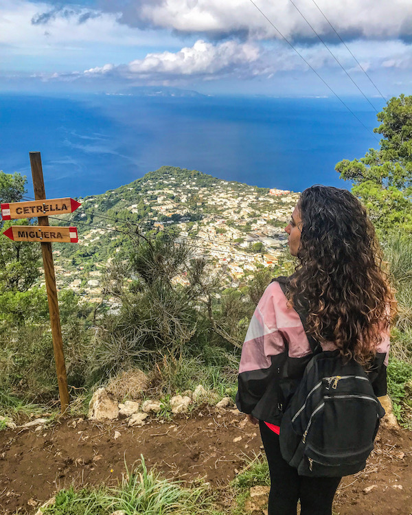 capri hiking wandelen napels