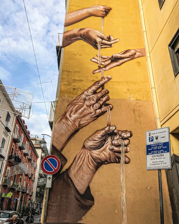pasta gragnano street art