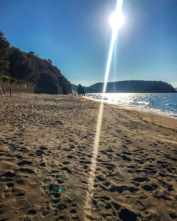 strand procida eiland napels 