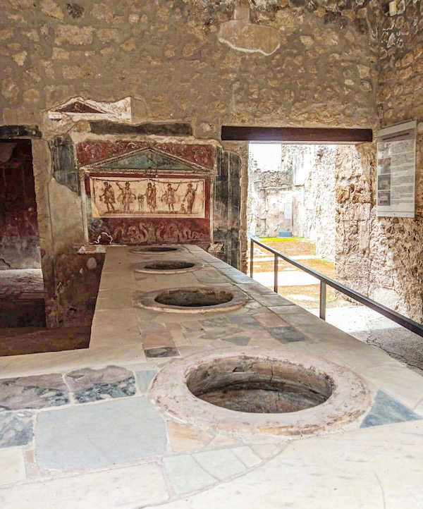 Thermopolium di Vetutius pompeii napels