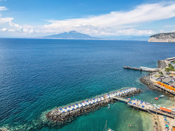 sorrento uitzicht vesuvius napels