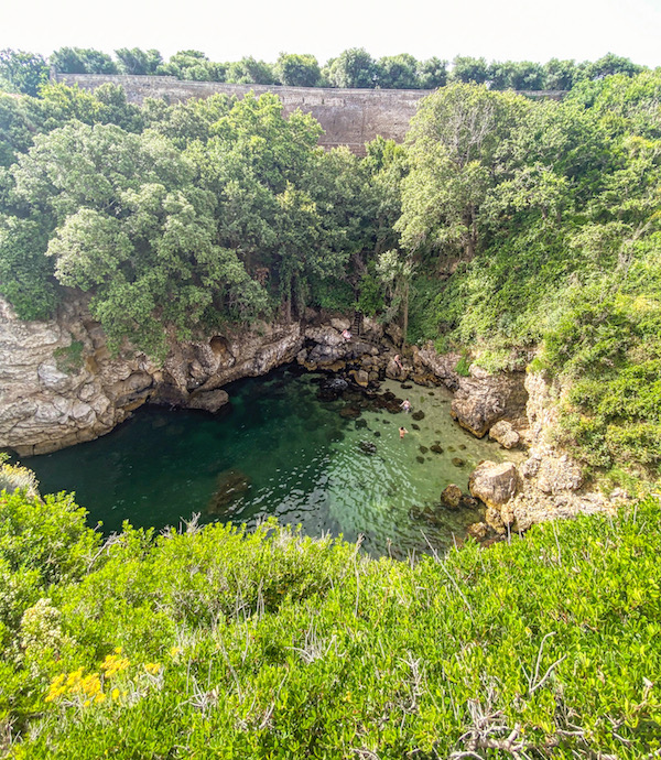 bagni regina giovanna sorrento wandeling