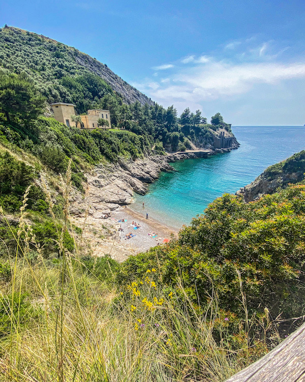 baia di ieranto nerano massa lubrense capri wandeling sorrento