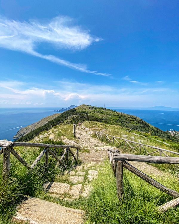 monte san costanzo capri punta campanella wandeling sorrento