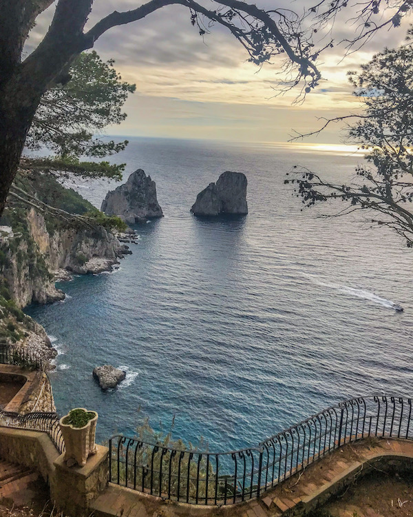 uitzicht capri eiland napels