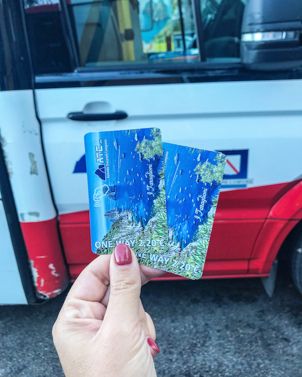 buskaartje capri eiland