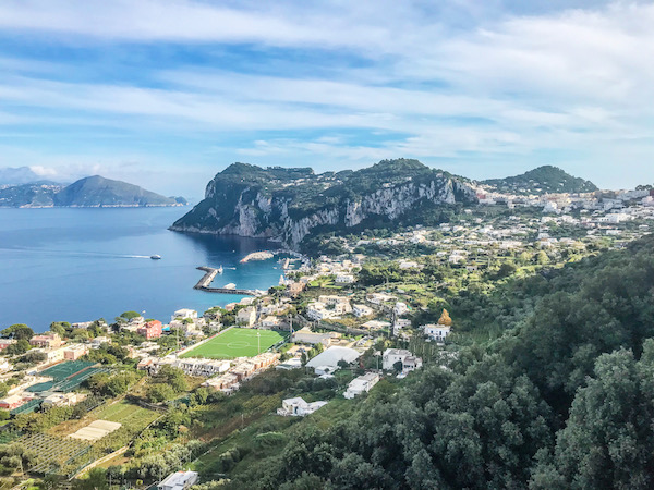 capri napels eiland