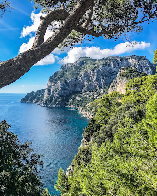 capri eiland panorama napels