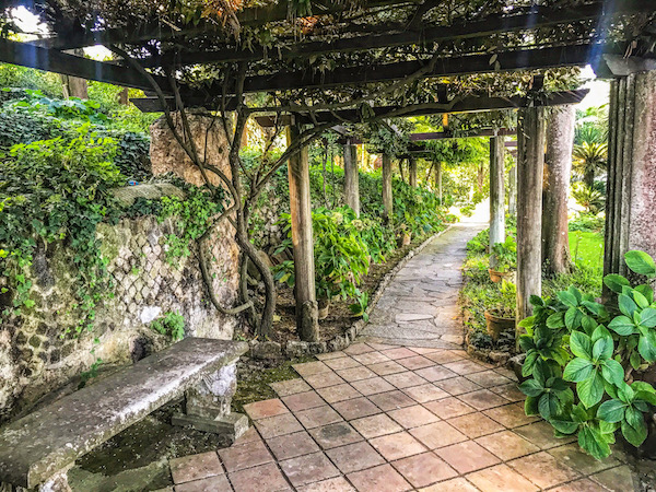 tuin villa san michele capri eiland