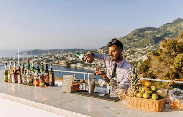 rooftopbar ischia vuurtoren punta imperatore