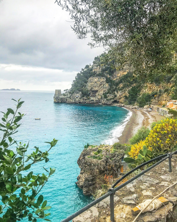 strand positano fornillo amalfikust