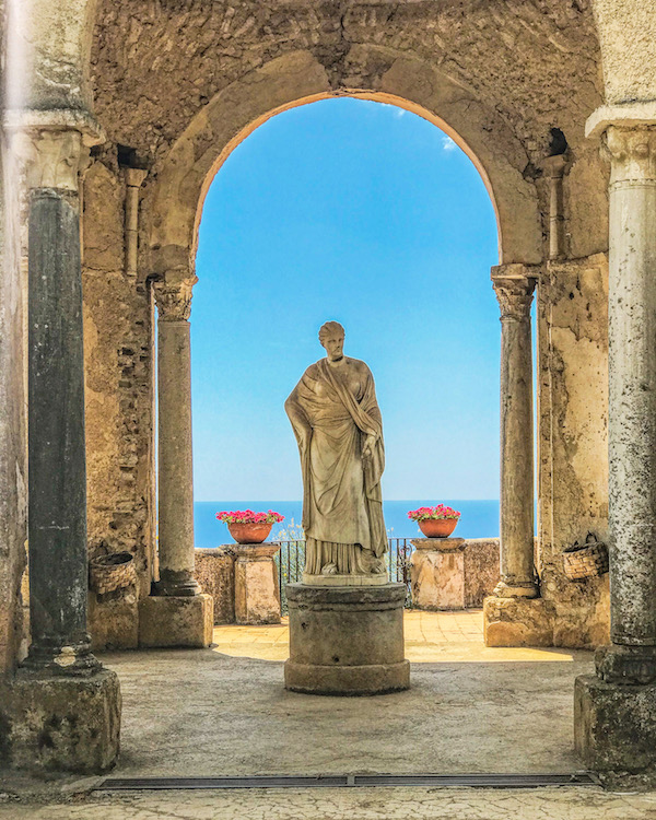 ravello amalfikust villa cimbrone terrazza dell infinito