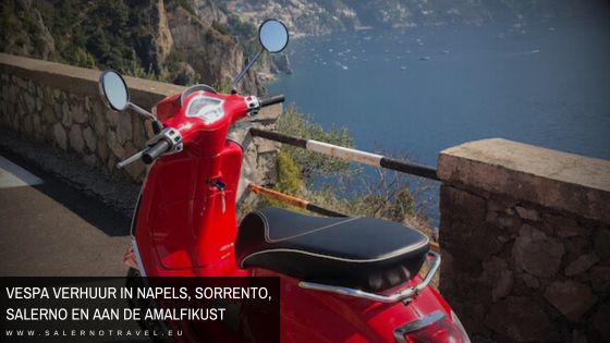 vespa huren verhuur napels salerno amalfikust sorrento