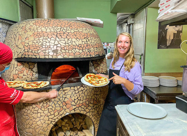 pizza maken les napels