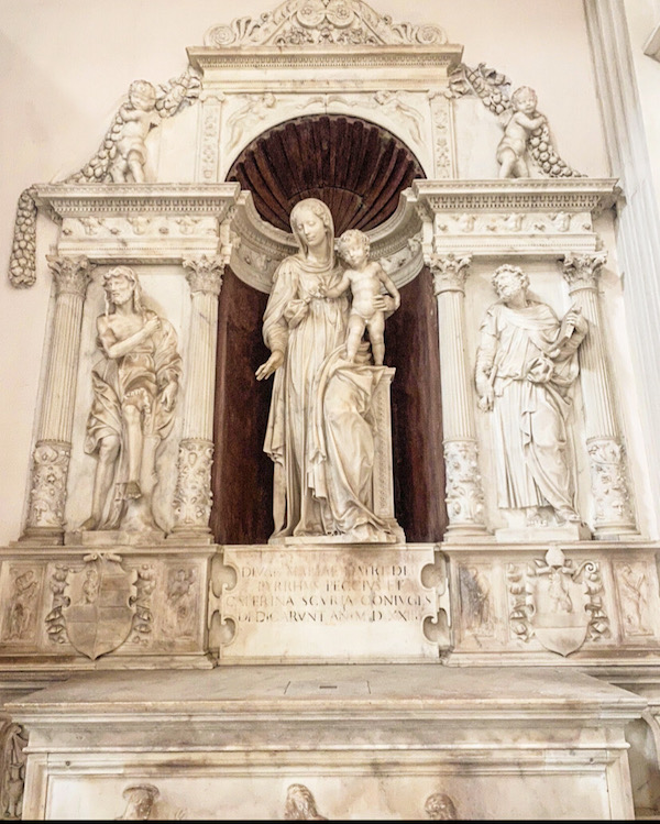 del pezzo altaar sant'anna dei lombardi napels kerk