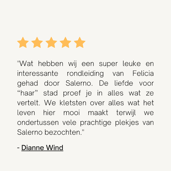 review tour napels salerno amalfi amalfikust nederlands nederlandstalig