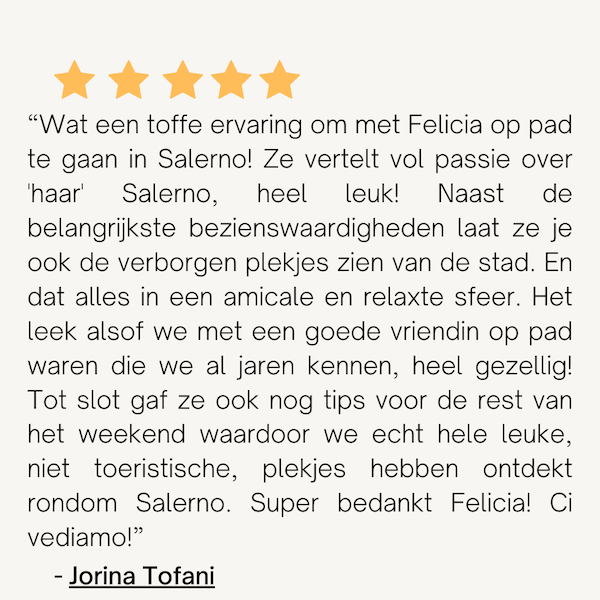 review tour napels salerno amalfi amalfikust nederlands nederlandstalig