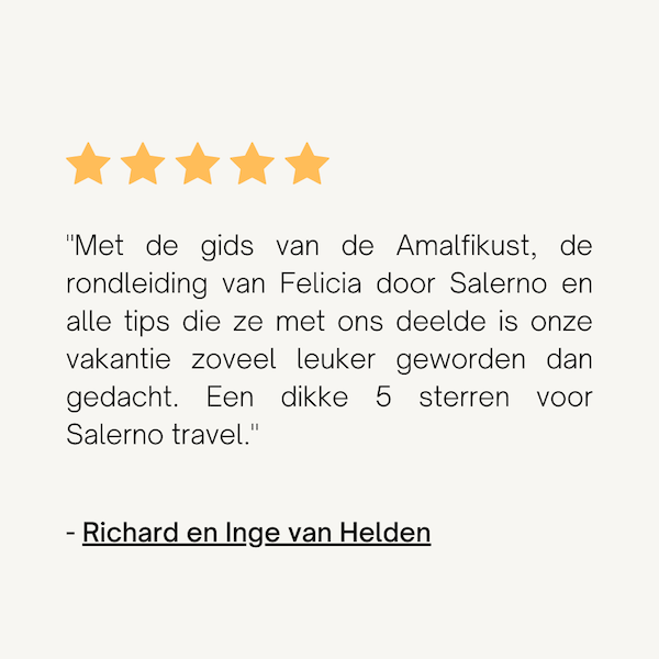 review tour napels salerno amalfi amalfikust nederlands nederlandstalig
