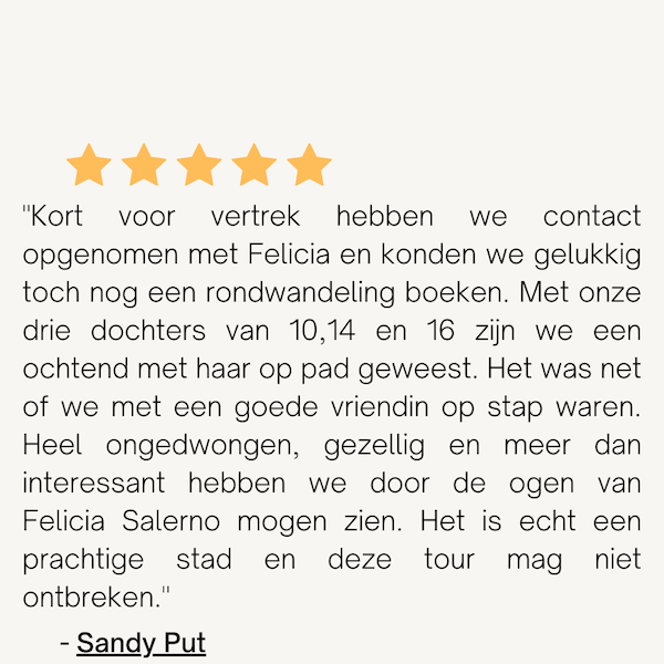 review tour napels salerno amalfi amalfikust nederlands nederlandstalig