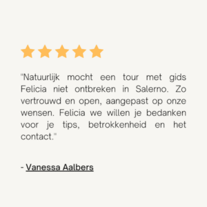 review tour napels salerno amalfi amalfikust nederlands nederlandstalig